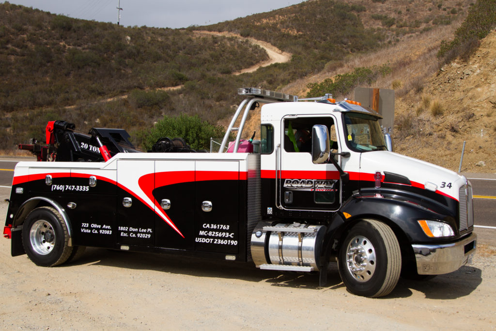 Towing company in Vista
